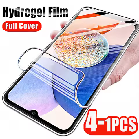 4-1pcs HD Hydrogel Film for Samsung Galaxy A 24 54 34 14 04s 03s 02s 73 53 33 23 13 4G 5G Screen Pro