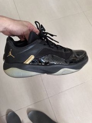 Jordan 11 CMFT Low Sneakers Black Gold Patent Leather