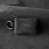 Audi logo Key Case Sline/a6/a7/A8/Q357/a3/a4 Suitable for All Series Models Suede Key Case