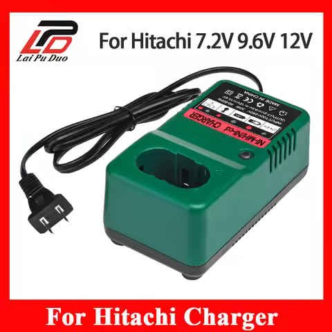 Replacement Cordless Drill Battery Charger for Hitachi EB1214S 7.2V 9.6V 12V NI-CD NI-MH Battery Cha
