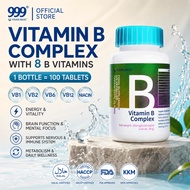 9YOUNG-BASIC High Potency Vitamin B Complex B1 B2 B6 B12 | Energy Booster | Immune Support | Brain &