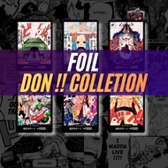 One Piece Card Game Black DON Card OP01 OP02 OP03 OP04 OP05 OP06 OP07 OP08 OP09 OP10 OP11 OPTCG Japa