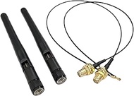 IPX4 to SMA WiFi Connector Cable w/Antenna 9RJ7V TV88M Replacement for Dell Optiplex 3070 3060 7060 