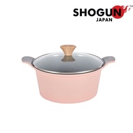 La Gourmet Shogun Pink Lotus 24cm casserole with Lid