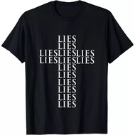 Lies Cross Atheist Atheism Anti Religion  T-Shirt