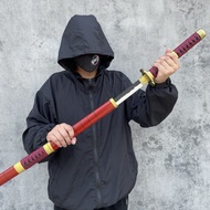 (Lưỡi gỗ dài 1m) Đạo Cụ Cosplay Zoro One Piece Thanh Wado Ichimonji Dài 100cm