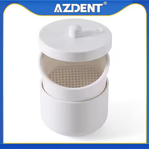 1PC Azdent Dental Disinfection Box Soak Burs Block Drills Burs Heat-Resistant Net Basket