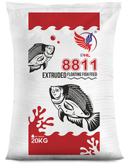 20kg PHL 8811 Starter Fish Pellet / Makanan Ikan ้ฑผ่้ฑผๆ 1.5mm-2mm Talapia Keli Puyu Betta Guppy
