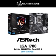 ASROCK Z690M PHANTOM GAMING 4 LGA1700 INTEL I5-12400F / 12400 / 12600K / 12700F / 12700KF / 12700K /