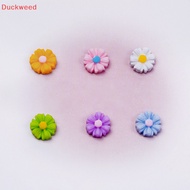 Duckweed 50Pcs 3D Mini Daisy Nail Art Ch Accessories Manicure Decoration Supplies Materials Flat Back Design Diy Nail Jewelry New