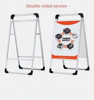 ป้ายโฆษณาสินค้าแบบ1ด้านและแบบ2ด้านขนาด60*80 Portable Outdoor A Frame Sign Poster Stand
