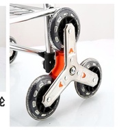 Shopping Cart Wheel Bearing Large Crystal PU Wear-Resistant Wheel Bearing Triangle Up Stair Wheel AJ
