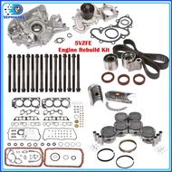 1set 5VZFE Engine Rebuild Kit For 1995-2004 Toyota 4Runner Tacoma Tundra 3.4L HS9227PT-1 CS9227 1310