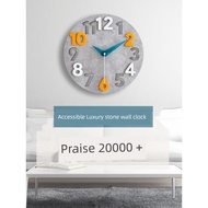 jam dinding jam dinding besar ruang tamu Household Wall Mute Living Room Creative Clock