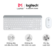 Combo chuột phím không dây Logitech MK470 - Chống ồn USB 2.4HGz pin lâu vượt trội thiết kế mảnh gọn