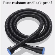 Universal Black Stainless Steel Shower Hose 1.5m Flexible Hose Shower Hose/