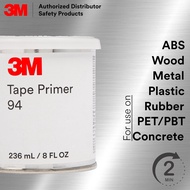 3M Tape Primer 94 / 236 mL (8 FL OZ) / 3M 94 / Primer 94 / Surface Primer/ Automotive Detailing/ Inc