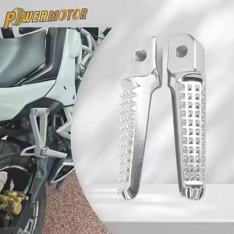 Motorcycle Universal Rear Foot Peg Anti-Slip Rests Pegs Aluminum Alloy Footrests for Yamaha Honda Ph