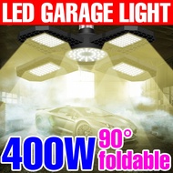 LED Folding Bulb E27 Garage Light 220V Ceiling Lamp 200W 300W 400W Industrial Lighting High Bay Lights For Workshop Warehouse
