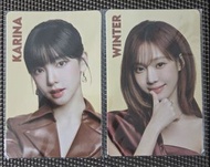Karina & Winter@aespa x Nabati official photocards (印尼限定）