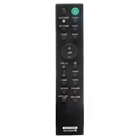 New RMT-AH500U Remote Control For Sony Sound Bar HT-S350 HT-SD35 SA-S350 SA-SD35 SA-WS350