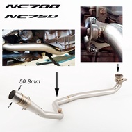 Motorcycle Modified Exhaust Pipe Front Section NC700S, NC700X, NC750X, NC750S 2012-2020