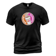 New Style Dunkin Donut Logo Mens T-Shirt Funny Tee