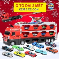 Toy Cars for Children 2 METERS 3 Floors 8 Cars and 1 Big Car Helps Children Unleash Creativity