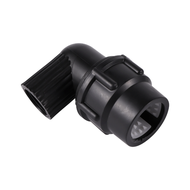 (dedicated) 20/25/32mm HDPE PE PVC Pipe Compression Fittings 1/2" 3/4" 1" Thread Irrigation Watering