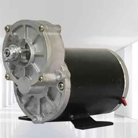 12V 24V 500W 200RPM DC Geared Motor, 9 Teeth/14 Teeth, High Torque Fertilizing Motor, Multi-purpose 