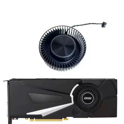 GPU NEW GTX1080 GTX1070 66MM 4PIN AERO Graphics Card Cooling Fan For MSI GTX 1060 GTX 1070 1070TI GT
