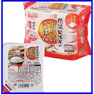 IRIS OHYAMA Packed Rice, 100% Domestic Rice, Low Temperature Processed Rice, Emergency Food, Rice, Retort, 180g x 10 pieces