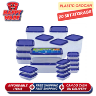 Happyware OROCAN Cucina Uno FRESH FOOD STORAGE LUNCH BOX 20 PIECES SET
