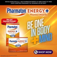 Energy+ Pharmaton Ginseng G115 Vitamins, Minerals, Boosts Energy Stamina 10 Tablets +   Vitamin