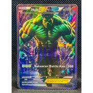 Marvel: Hulk EX Pokemon Holographic Card