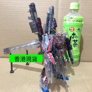 HG 1/144 重裝獨角獸  電鍍骨透明 Bandai HG 1/144 RX-0 Full Armor Unicorn Gundam