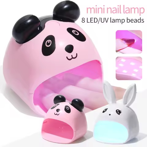 LINAMNDA Animal Nail Lamp Single Finger Phototherapy Machine Nail Dryer Manicure Tools Nails Art UV 