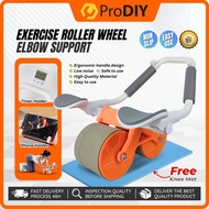 Elbow Support Roller Wheel Abdominal Wheel Automatic Rebound Muscle Elbow Support Fitness Exerciser 