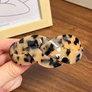 Kẹp Tóc Đuôi Ngựa Lớn Kiểu Pháp Retro Acetate Twisted Bóp Kẹp Tóc Phong Cách Hàn Quốc Thời Trang Kẹp