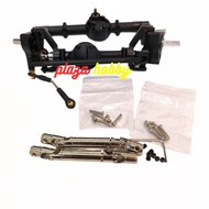 part up grade WPL C74 C-74 kopel gardan metal front bridge rear bridge