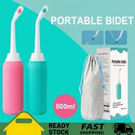 Portable Bidet Travel Spray Bottle Bidet Spray Set Two Way High Pressure Bidet Toilet Spray 洁身器 妇洗器 500ML