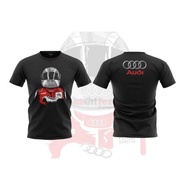 fashion 2025 New Audi Sport 4 Rings T-shirt (microfiber T-shirt) Outdoor T-shirt