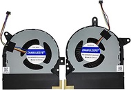 New Compatible CPU+GPU Cooling Fan for ASUS G752 G752V G752VY G752VT G752VL G752VY-RH71 GFX72V GFX72