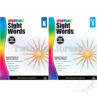 Spectrum Sight Words Grade K / 1 - Fluency, reading, and writing practice | FiIe English Book for Ki