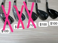 TaylorMade, Callaway, Hippo golf wedges 高爾夫球桿