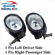 2Pcs Front Left Driver & Right Passenger Car Bumper Fog Light Lamp Foglights For Mazda 3 1.6L 2005-2