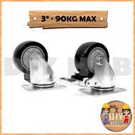 Swivel Caster Wheel Heavy Duty 3"