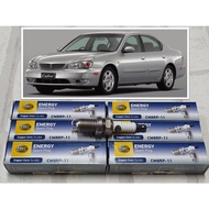 Spark Plug Nissan Cefiro A33 (2001-2004) Nickel Terminal Set Of 6 Heads: Hella CM8RP-11
