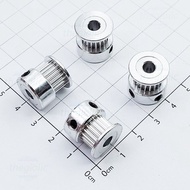 [2 Pieces]- GT2 Gear, 20 Tooth Pulley, 2mm Step, 7mm Belt Groove, 5mm Hole