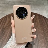 Matter Frosted Hinge Case For VIVO X Fold3 Pro Fold3 Fold 3 Pro 5G Liquid Armor Shockproof 360 Full 